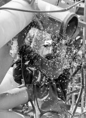 Iron Worker welding, 1994