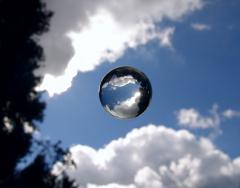 Marble Flying Object, September 20, 2006