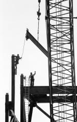 Iron Workers, Rock and Roll Hall of Fame, Cleveland, May, 1994